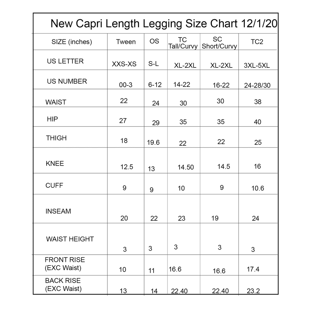 Camo Jeeper Capri & Full Length Leggings