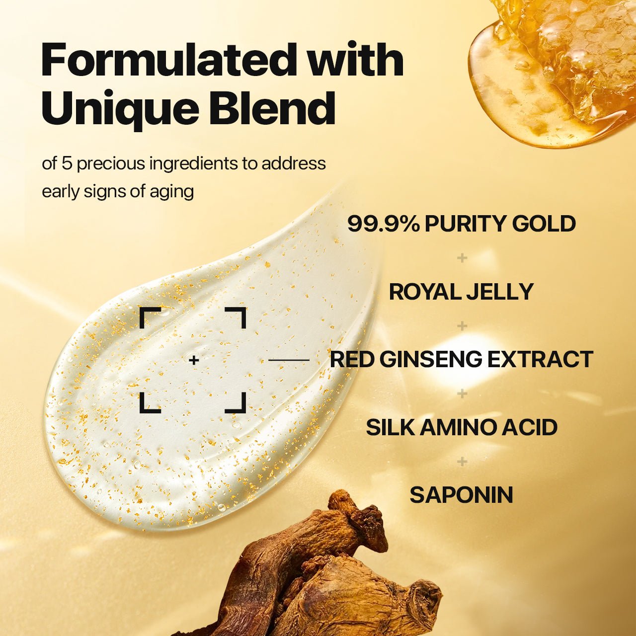 Ginseng Gold Silk Watery Cream Anti-Aging Face Moisturizer