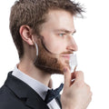 Beard Shaper & Shaping Tool for Men: Clear Curve & Step Cut Edge Guide for Trimming Mustache Goatee Neckline - Create Your Perfect Beard and Hairstyle