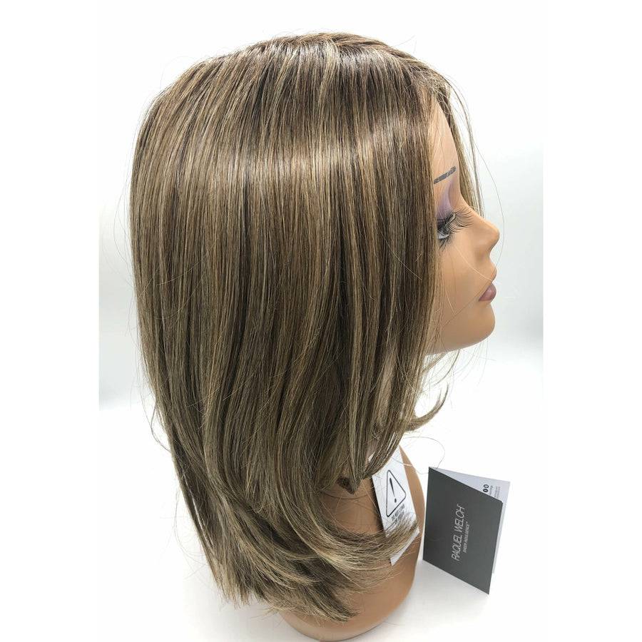 Nice Move Mid-Length Women's Wig in Brown and Blonde Shades