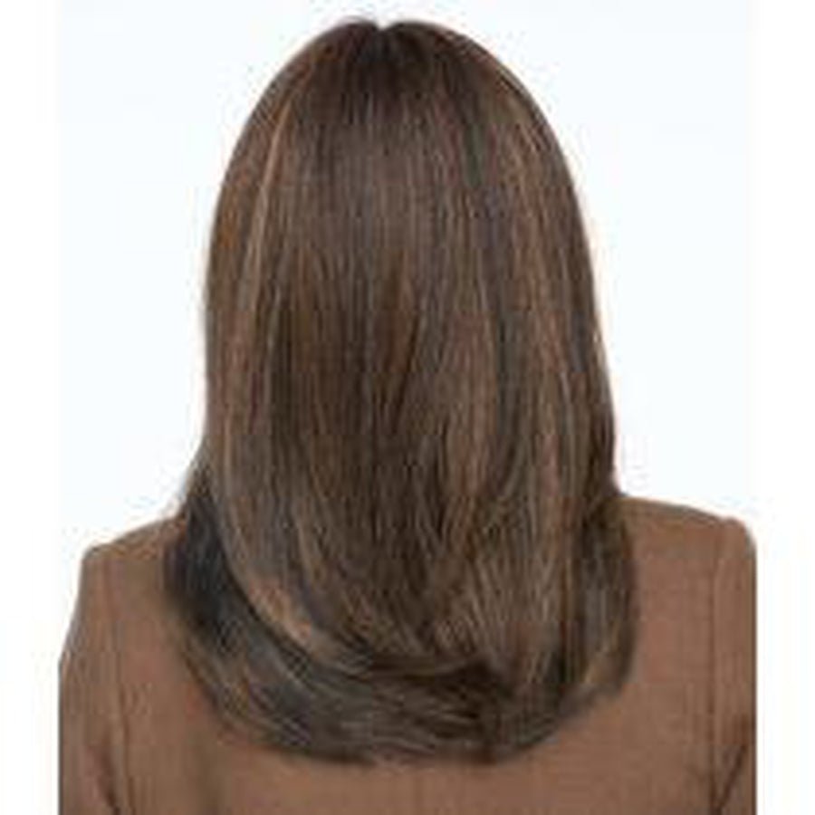 Nice Move Mid-Length Women's Wig in Brown and Blonde Shades