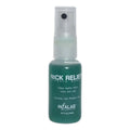 Deep teal bottle of Infalab Liquid Nick Relief Styptic Spray with white typography