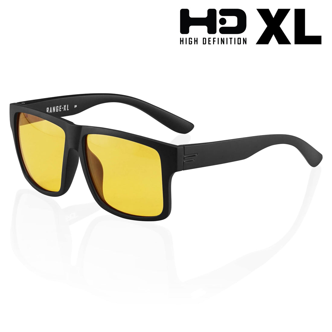 HD Extra Large Night Driving Polarized Sunglasses Yellow Lens