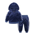 Children's Velvet 2-Piece Set for Boys and Girls