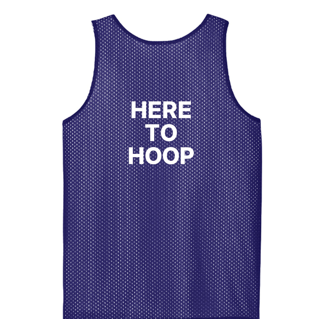 Here to Hoop Pinnie