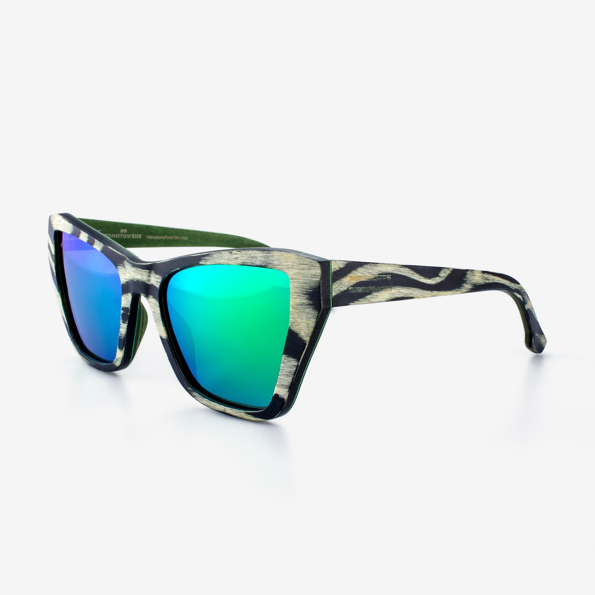 Noma Wood & Carbon Fiber Cat-Eye Sunglasses - Bold Statement