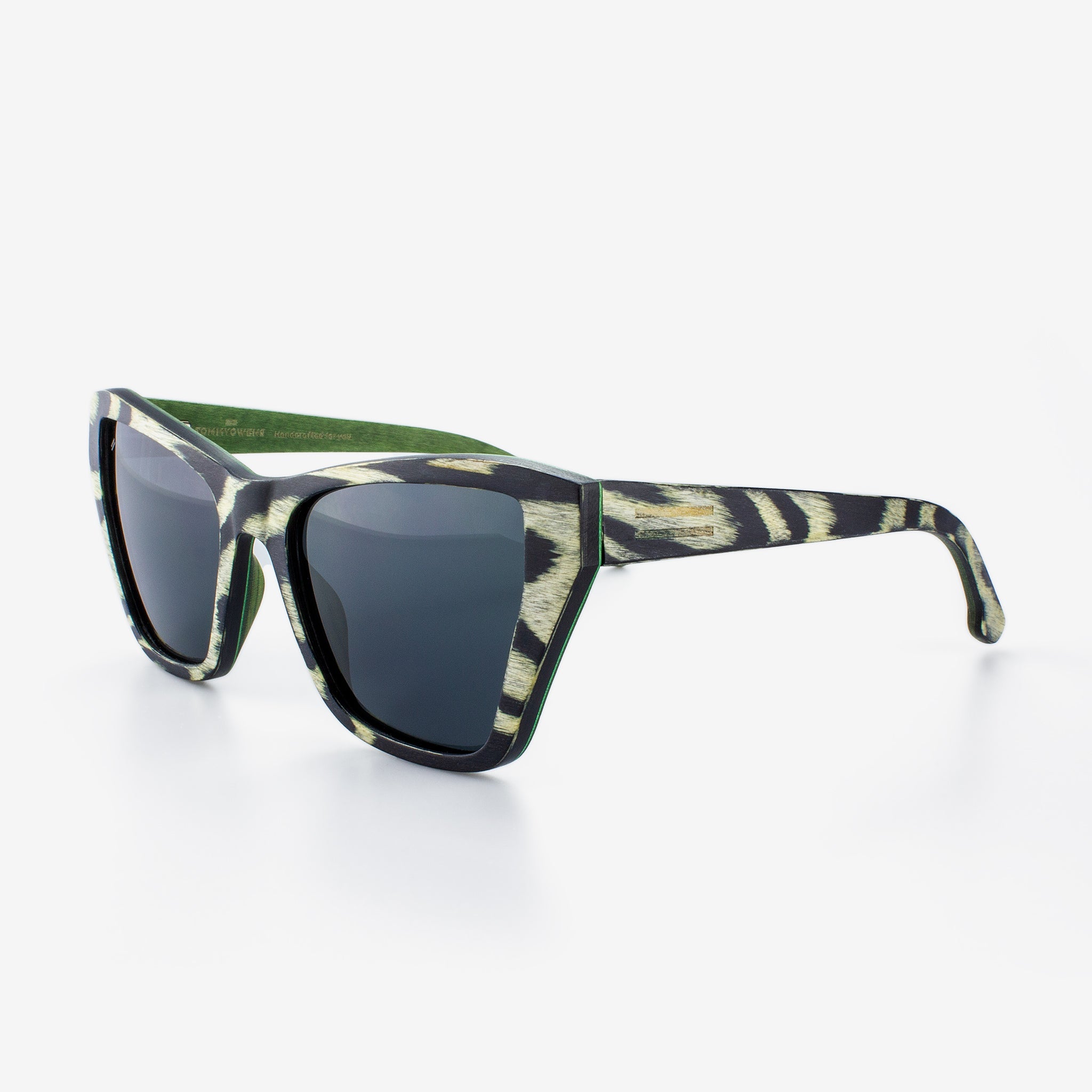 Noma Wood & Carbon Fiber Cat-Eye Sunglasses - Bold Statement