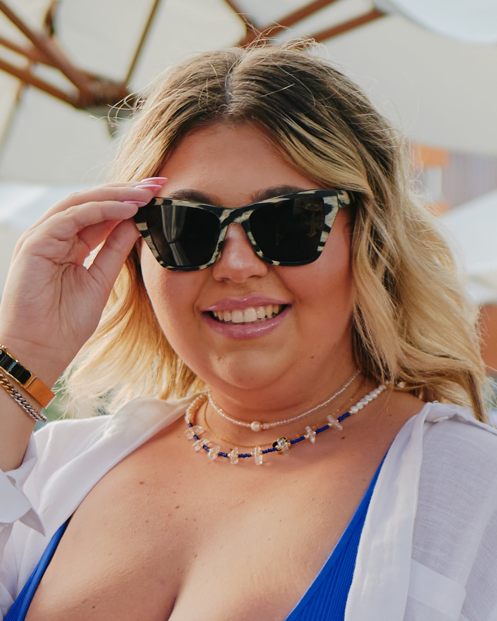 Noma Wood & Carbon Fiber Cat-Eye Sunglasses - Bold Statement