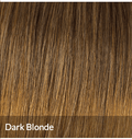 Short pixie cut wig with long layers in Dark Blonde