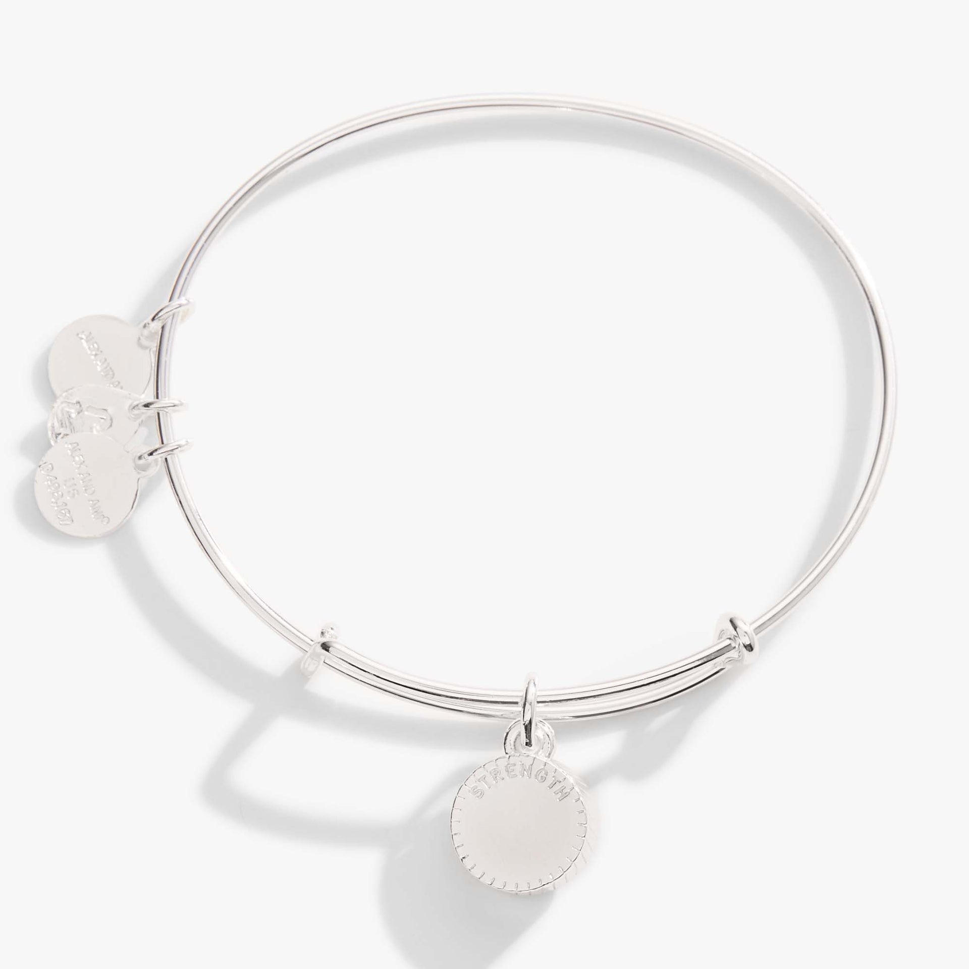 November Birthstone Topaz Expandable Charm Bangle