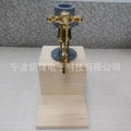 Whiskey Wood Dispenser with Tap and Water Function