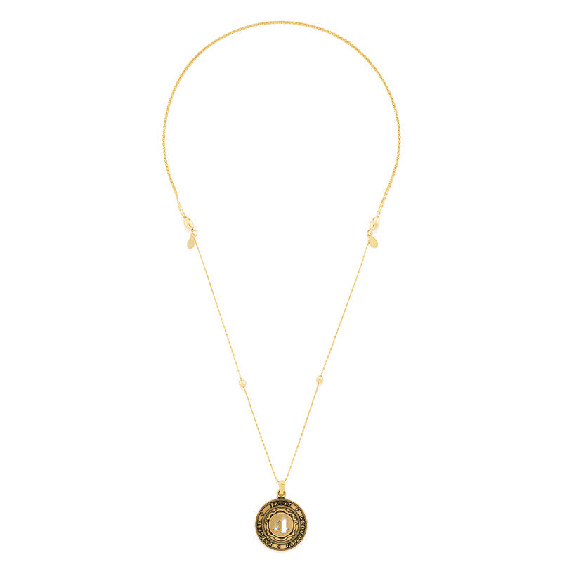 Number 4 Expandable Necklace - Meaningful Jewelry for Empowerment