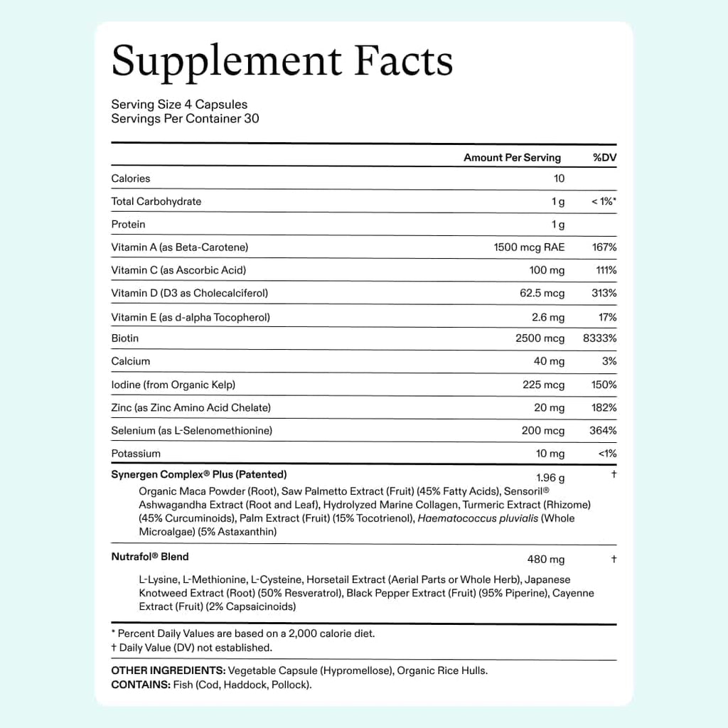 Women's Balance Hair Growth Supplement 3-Month Supply