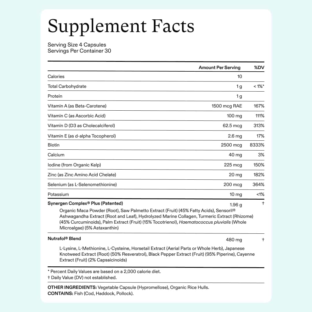 Women's Balance Hair Growth Supplement 3-Month Supply