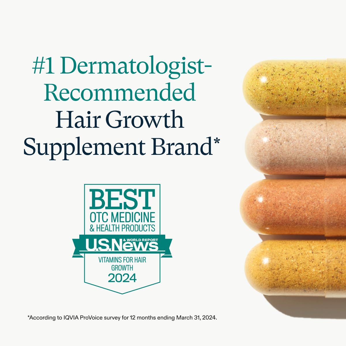 Women's Hair Growth Supplement for Thicker Stronger Hair