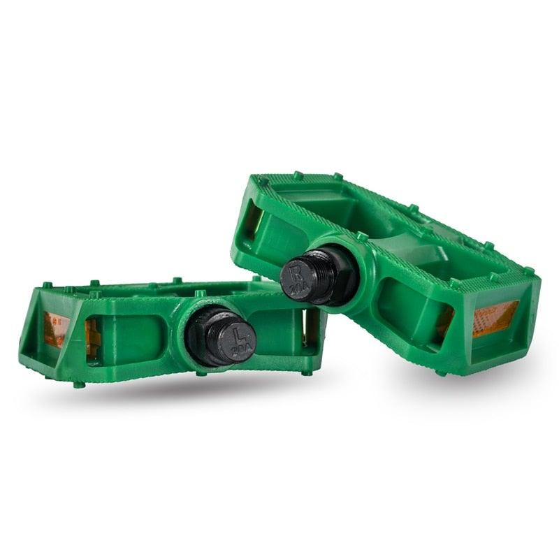 Nylon Composite Flat Bike Pedals with Sealed DU Bearings