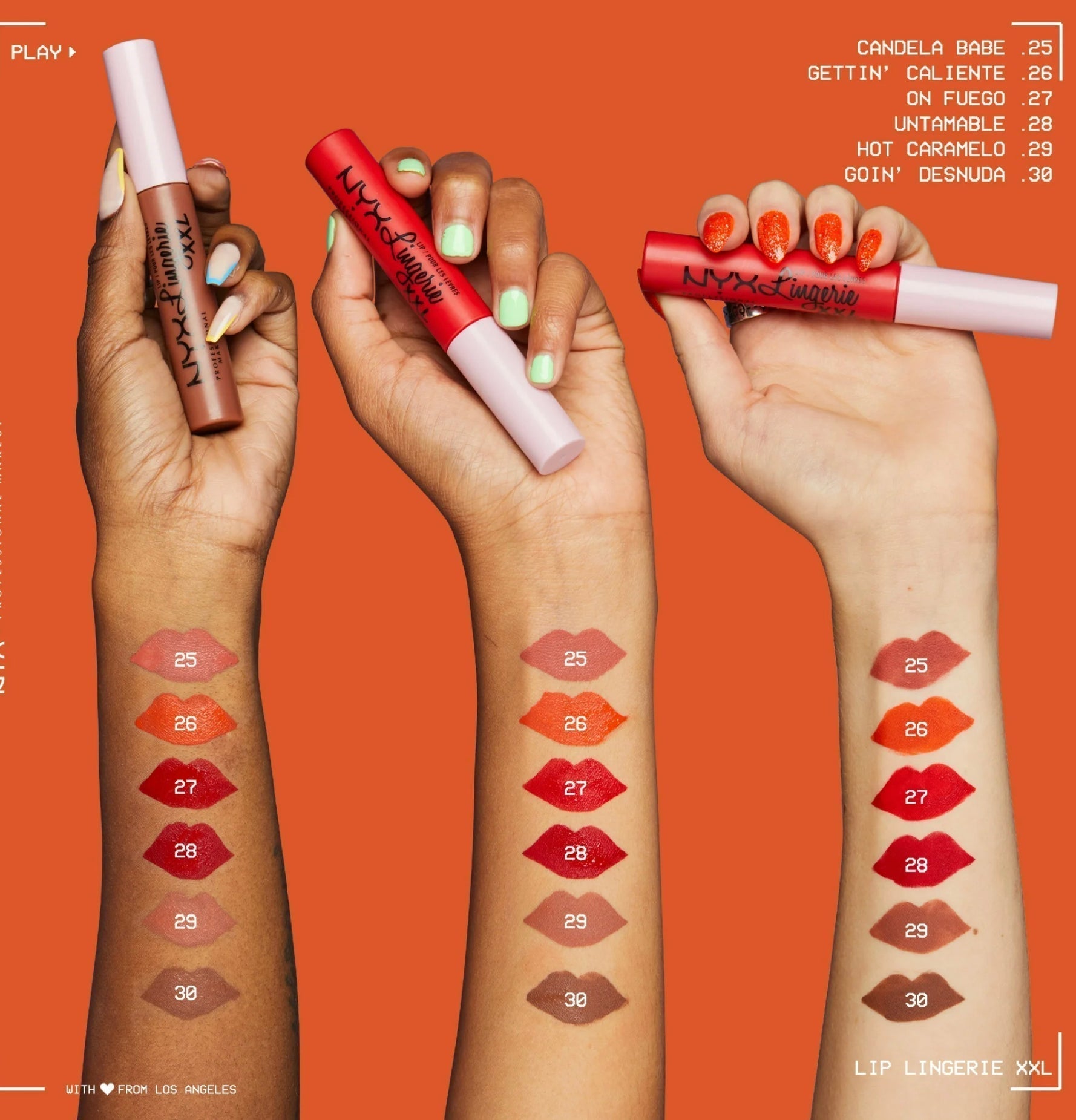 Lingerie XXL Matte Liquid Lipstick, Goin Desnuda, Long-Wear Brown