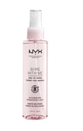 NYX Professional Makeup Bare With Me Multitasking Setting Spray and Face Makeup Primer with cucumber