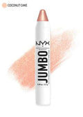 NYX Professional Makeup Jumbo Multi-Use Face Stick Highlighter in pink and gold shades