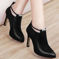 Autumn New Korean Style Pointed Toe Heels for Women