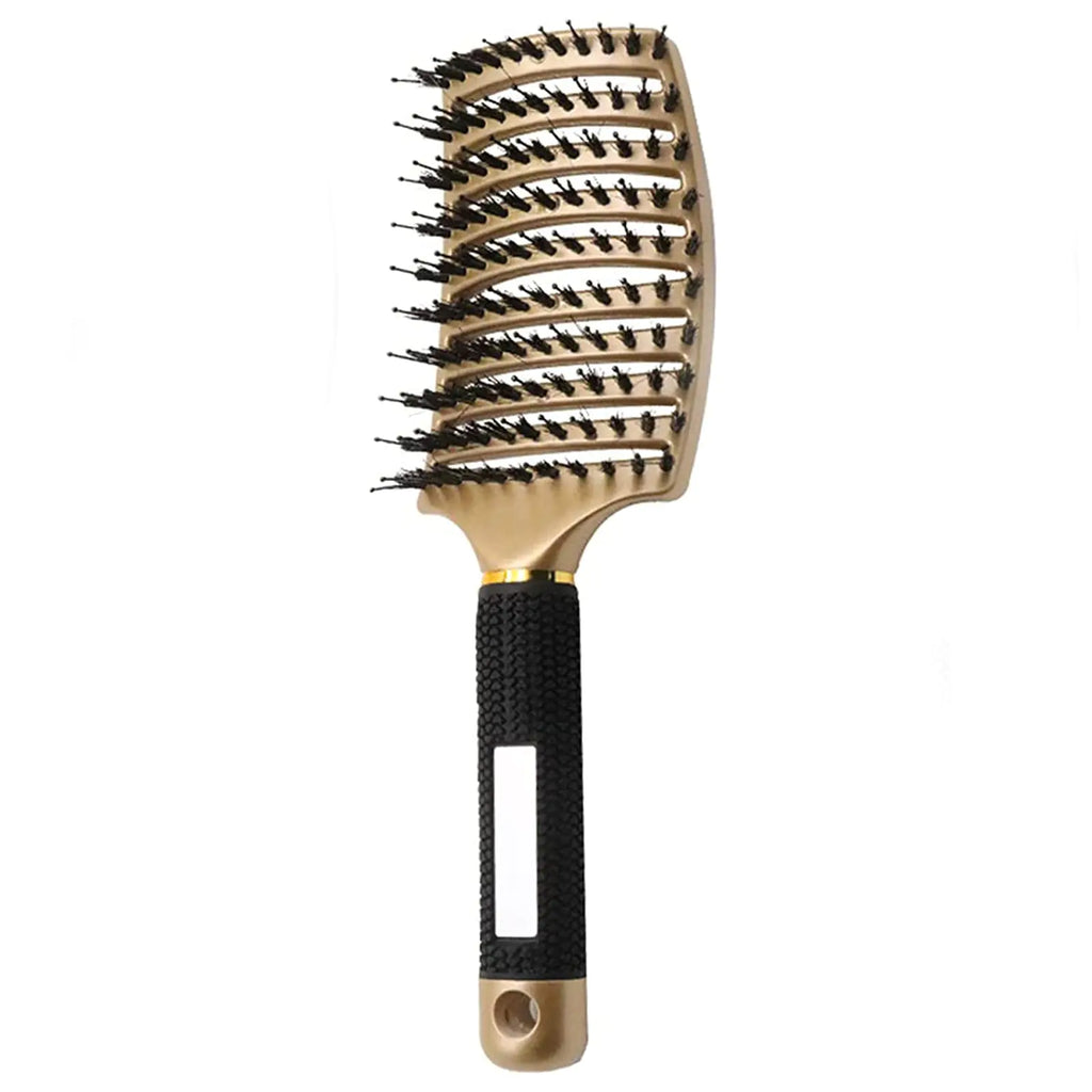 Hairstreaq Detangling Brush, Wet Dry Detangler Hair Brushes, Vented Detangling Brush, Fast Drying Styling Massage Hairbrush for Women & Kids’ Long, Thick, Thin, Curly & Tangled Hair (Pink) Pink