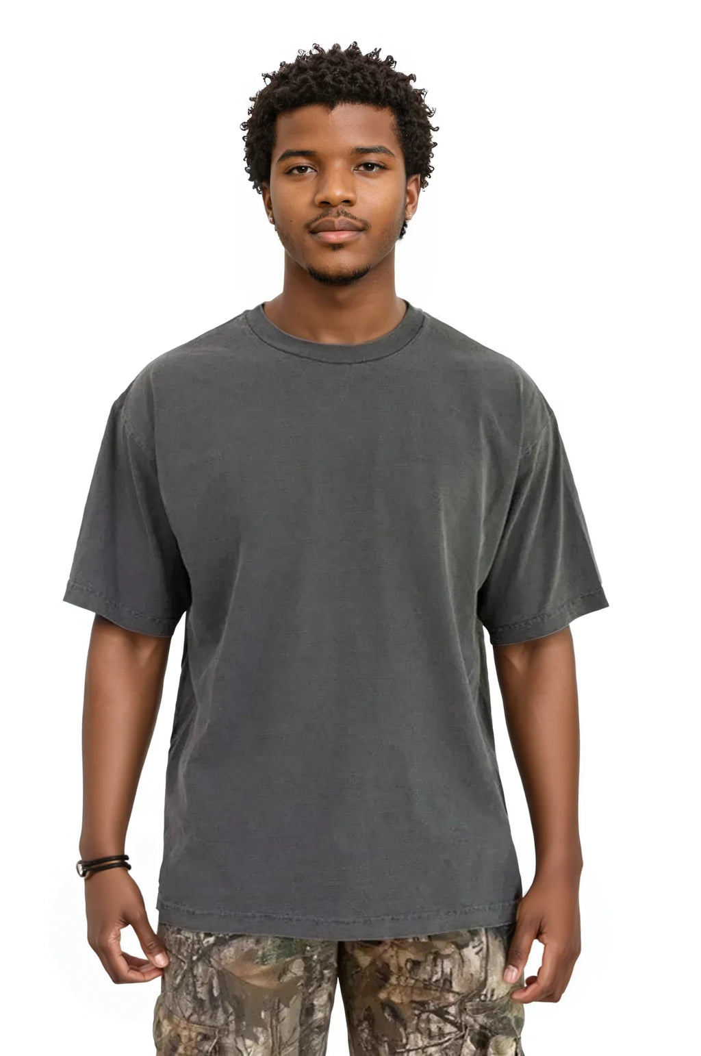 Ironside Heavyweight Black Cotton T-Shirt - Image 9