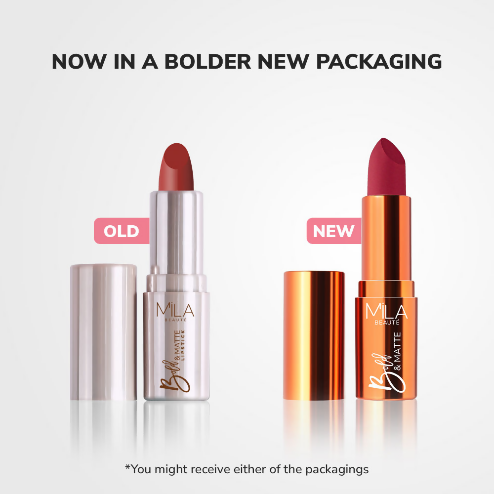 Bold & Matte Long-Lasting Lipstick - Fiery Fashion Highly Pigmented