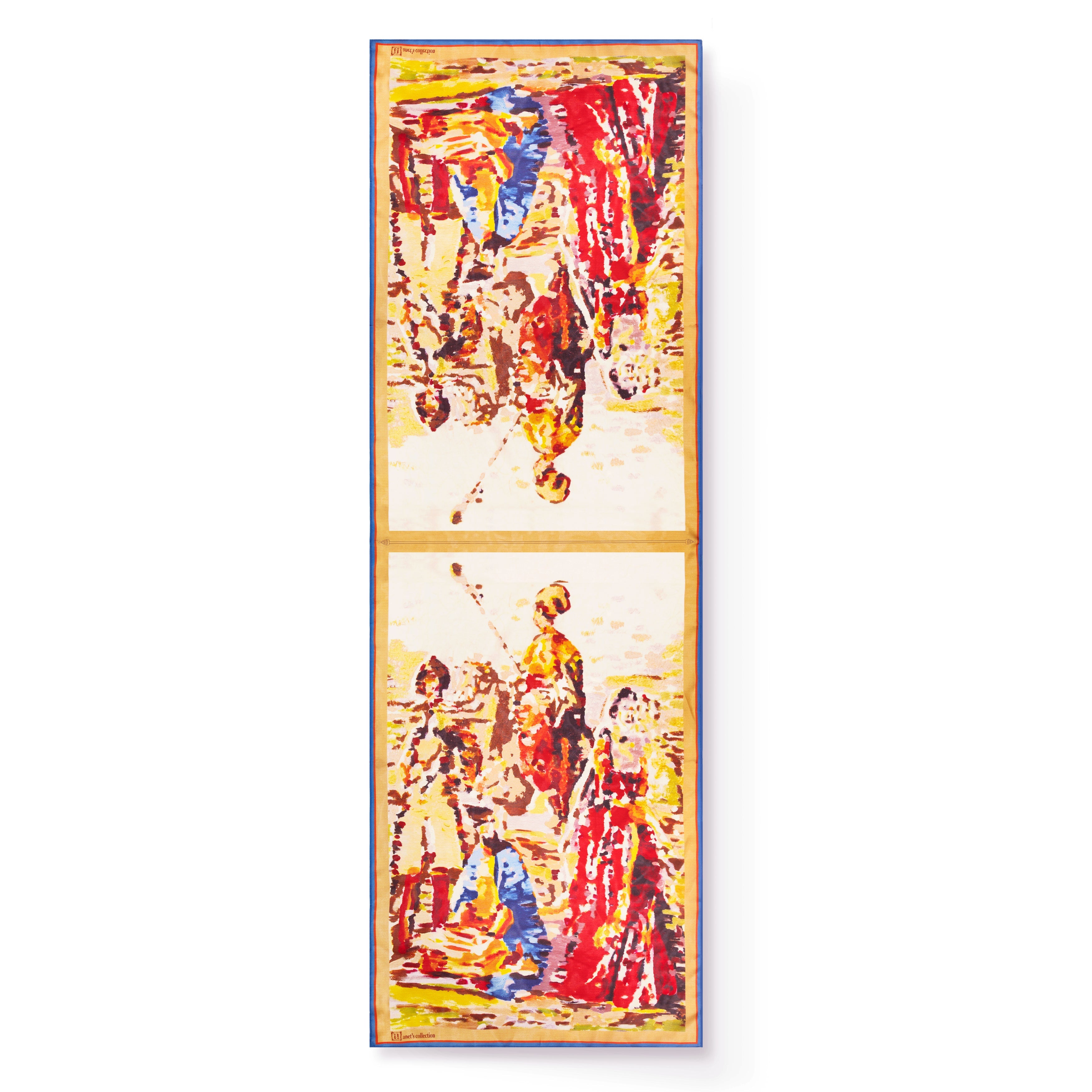 Armenian women with traditional Taraz silk scarf