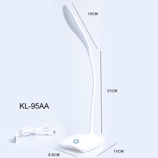 Rechargeable LED Desk Lamp, Portable Eye-Care Work Light
