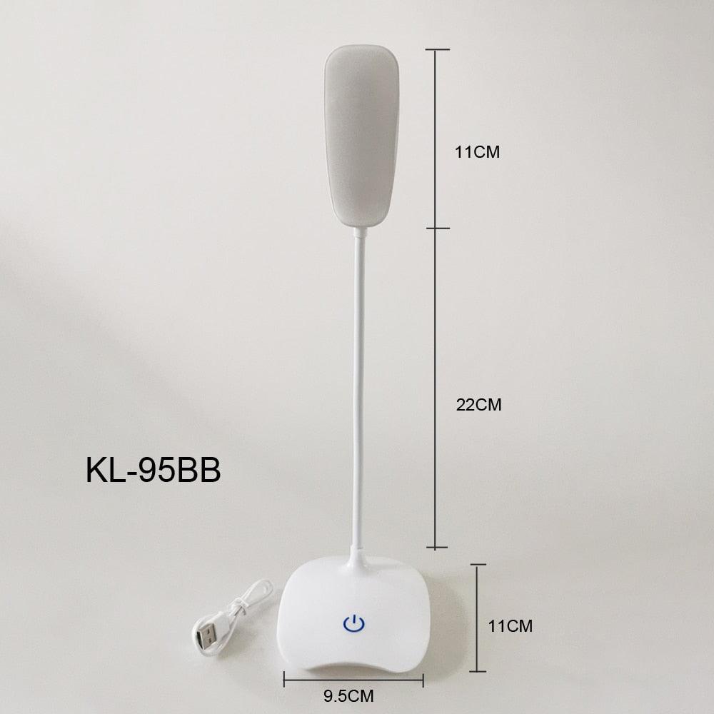 Rechargeable LED Desk Lamp, Portable Eye-Care Work Light