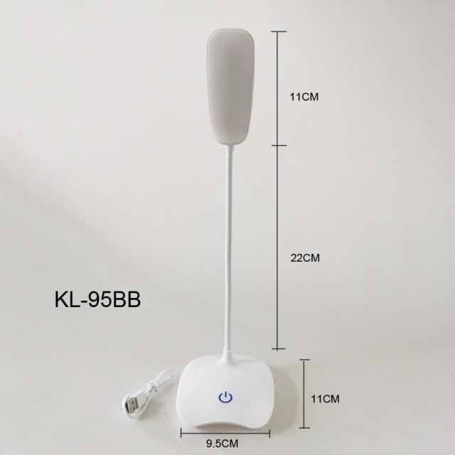 Rechargeable LED Desk Lamp, Portable Eye-Care Work Light