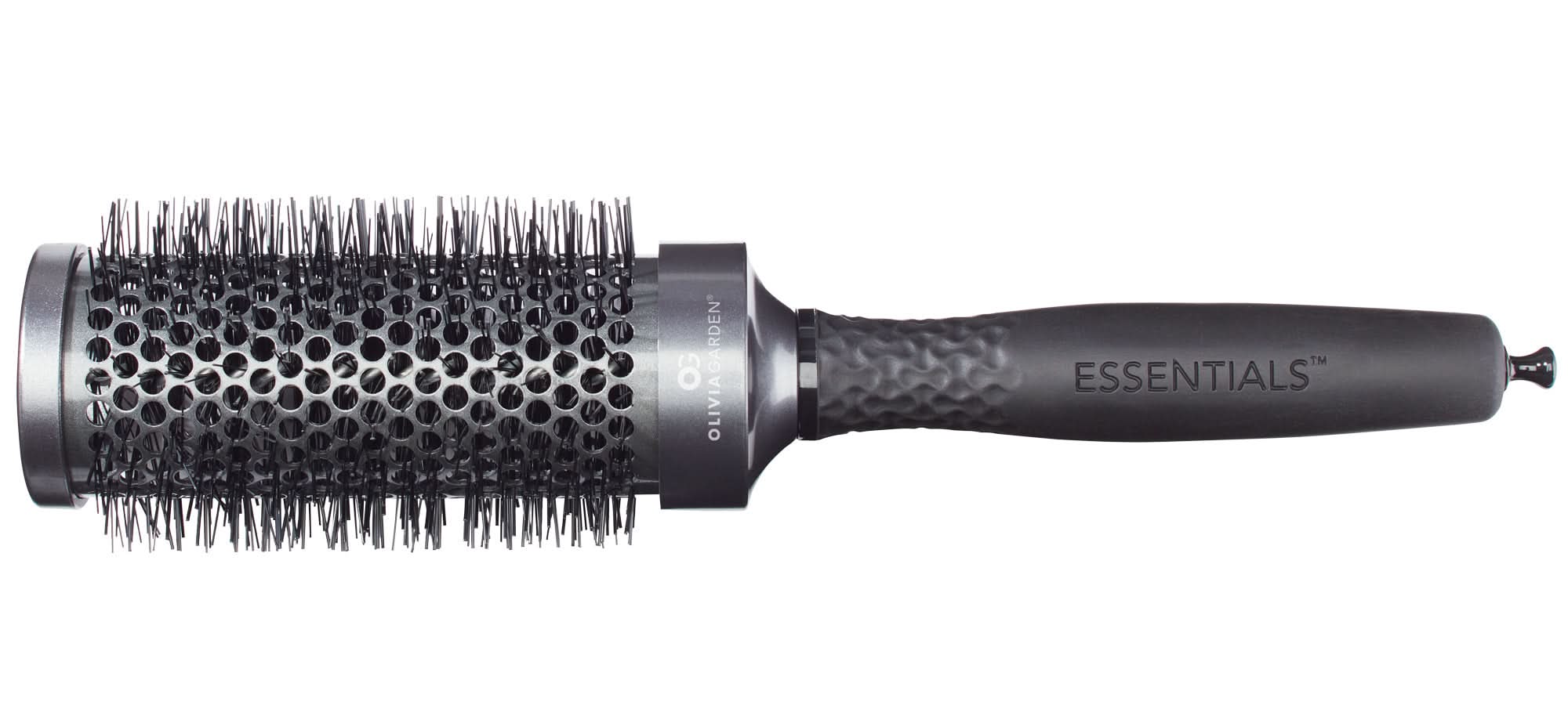 Olivia Garden 2 1/8 inch thermal styling brush with ceramic barrel and airflow vents