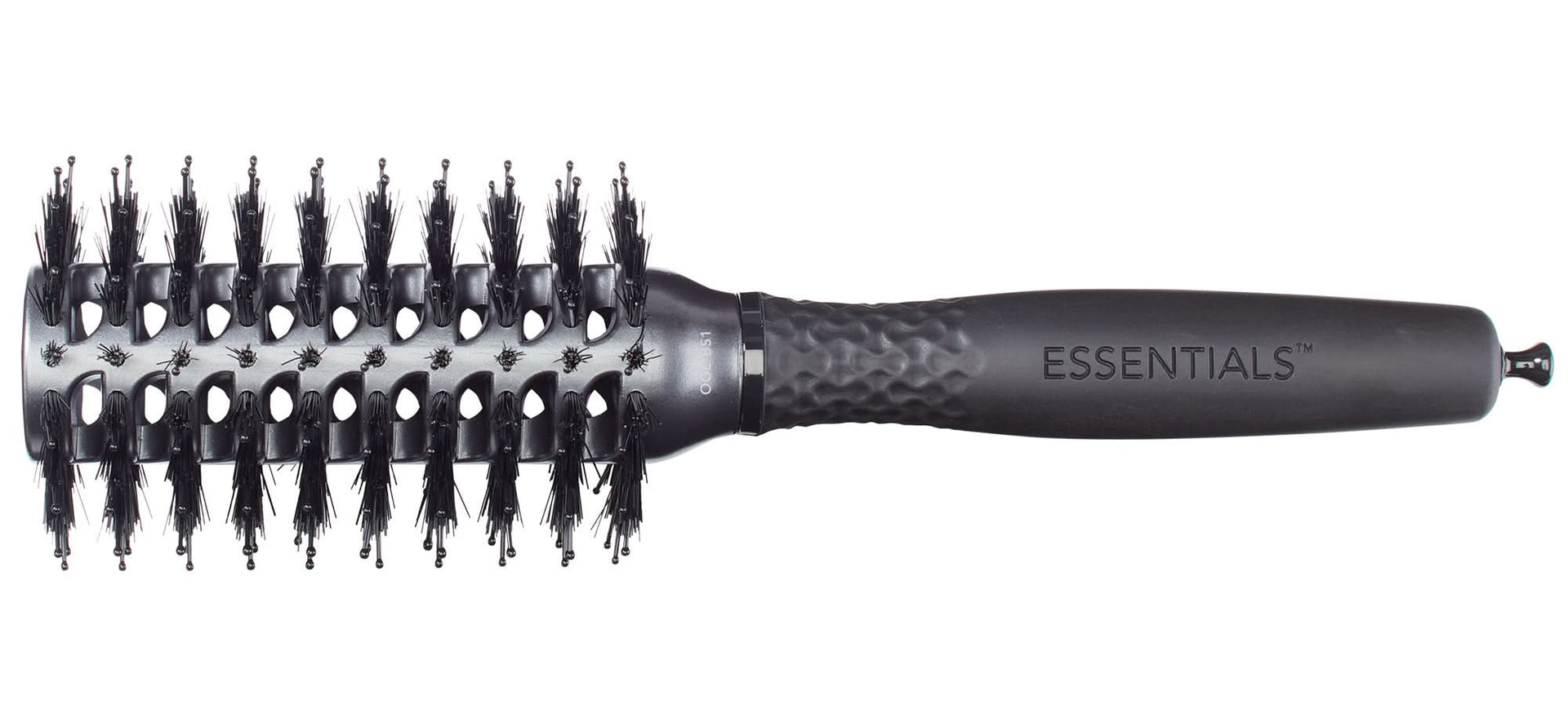 Olivia Garden ESSENTIALS Thermal Collection 2 1/4 inch round smoothing brush with vegan boar bristles