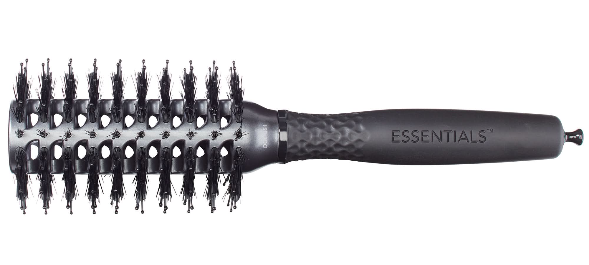 Olivia Garden ESSENTIALS Thermal Collection 2 1/4 inch round smoothing brush with vegan boar bristles