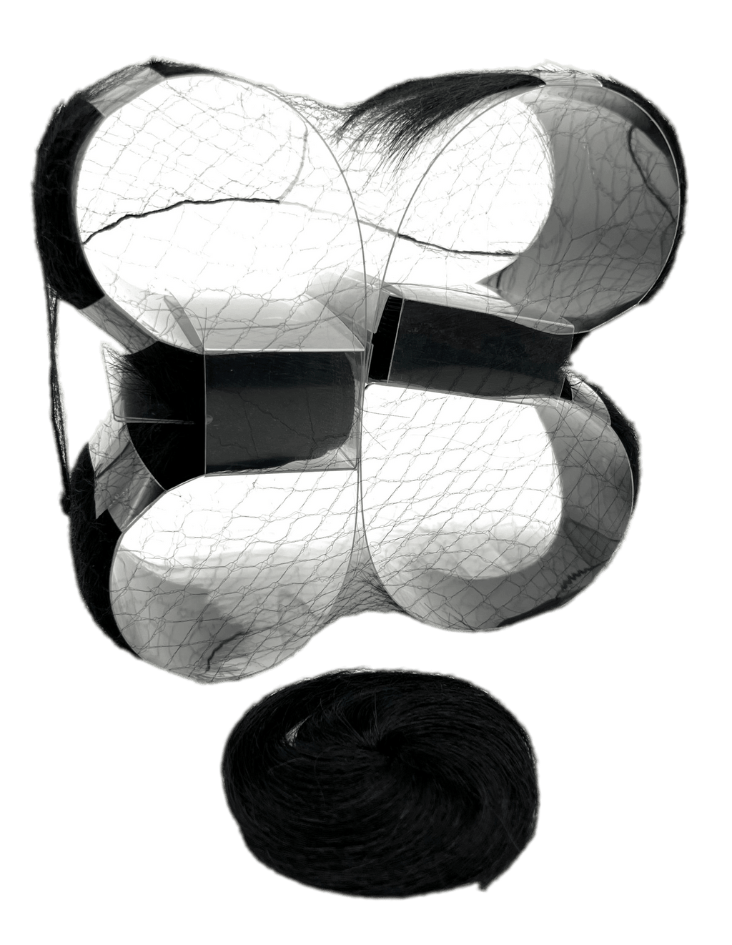 The Butterfly Wrap 100% Human Hair Set in Black