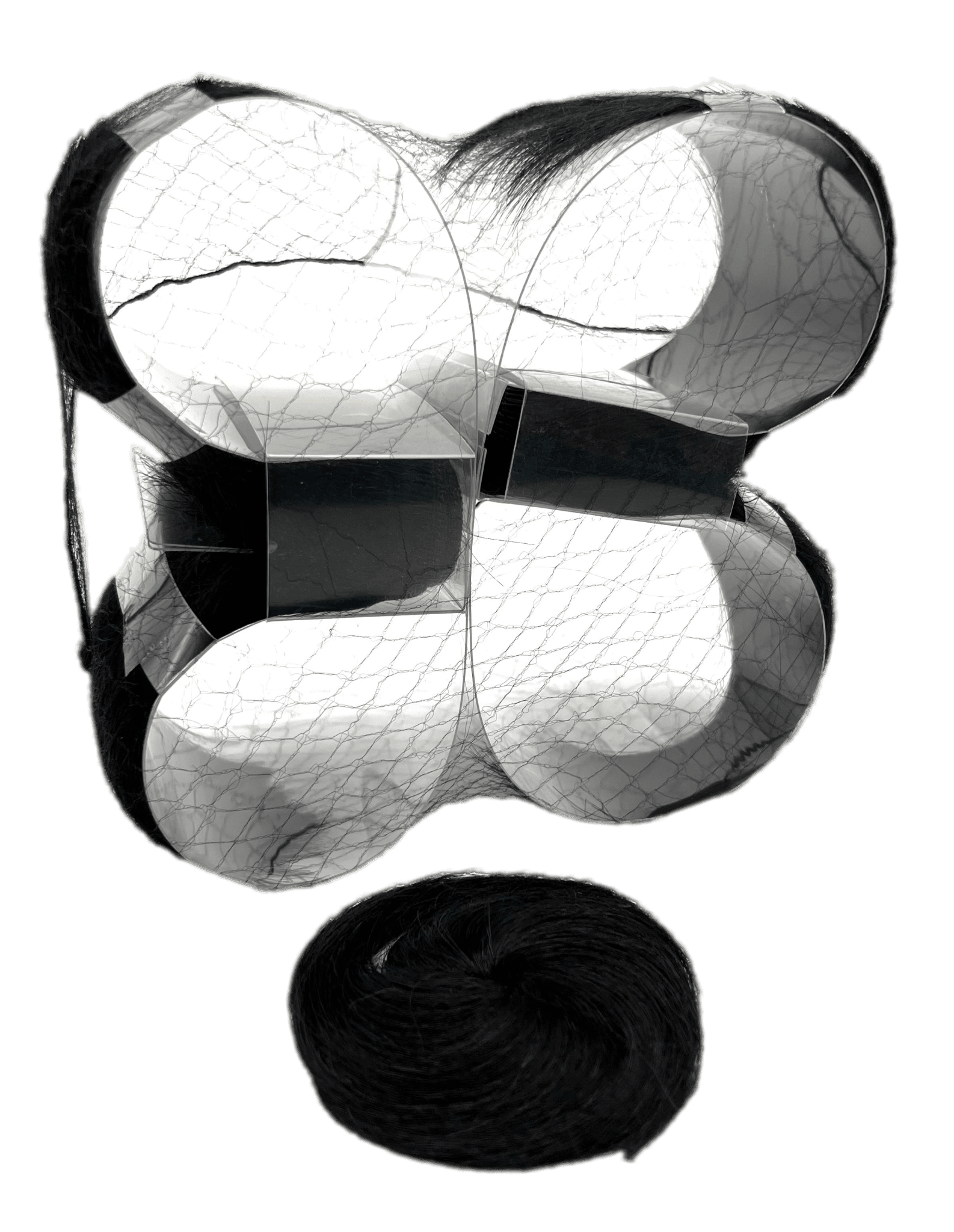 The Butterfly Wrap 100% Human Hair Set in Black