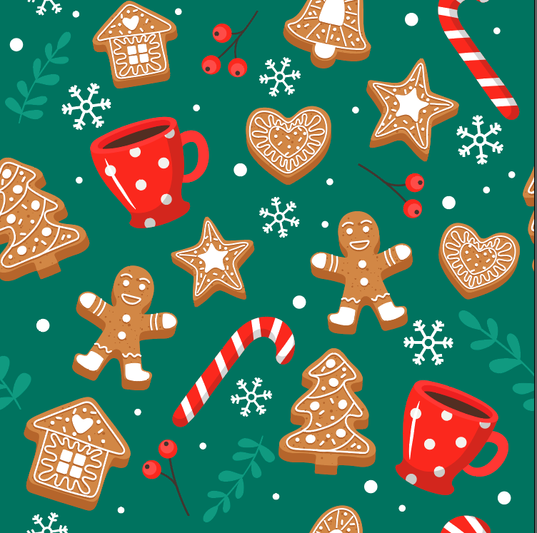 Crew Neck Bamboo Christmas Pajamas