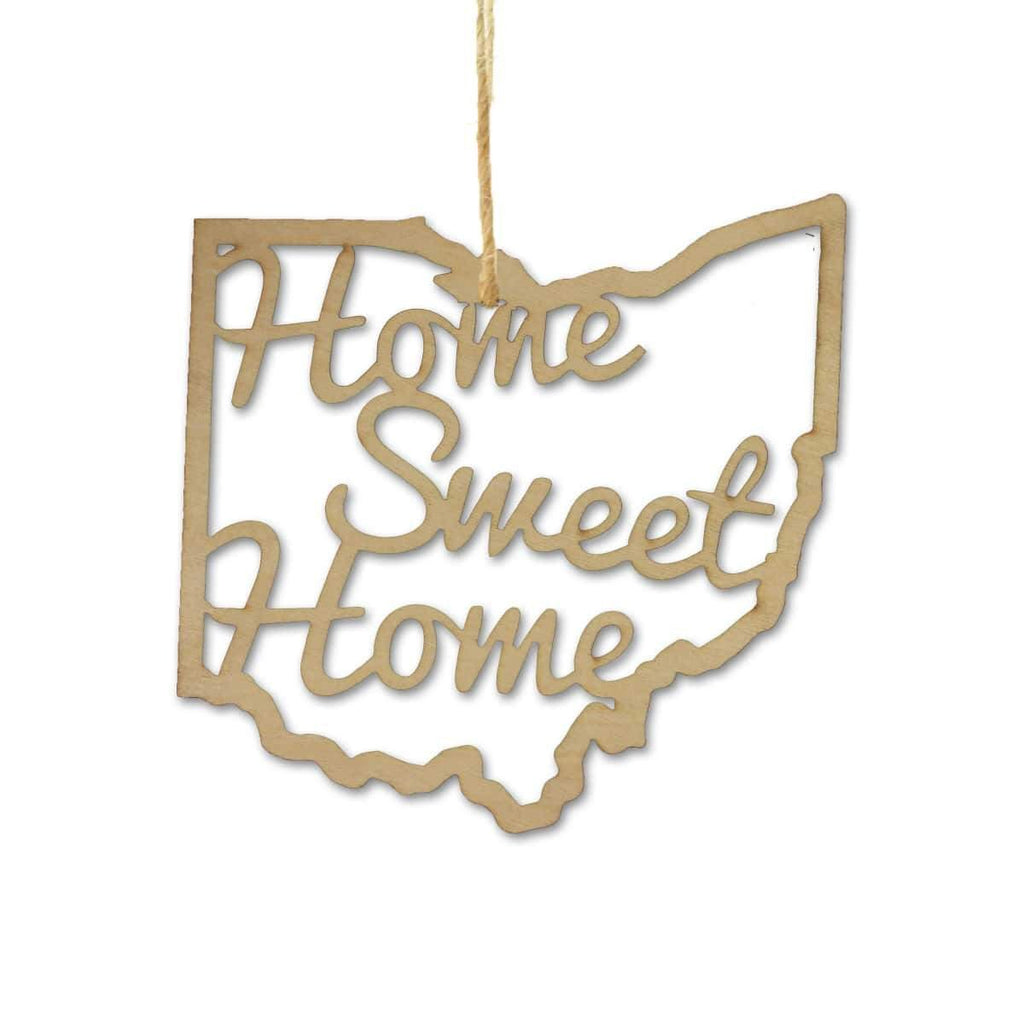 Ohio Home Sweet Home Ornaments