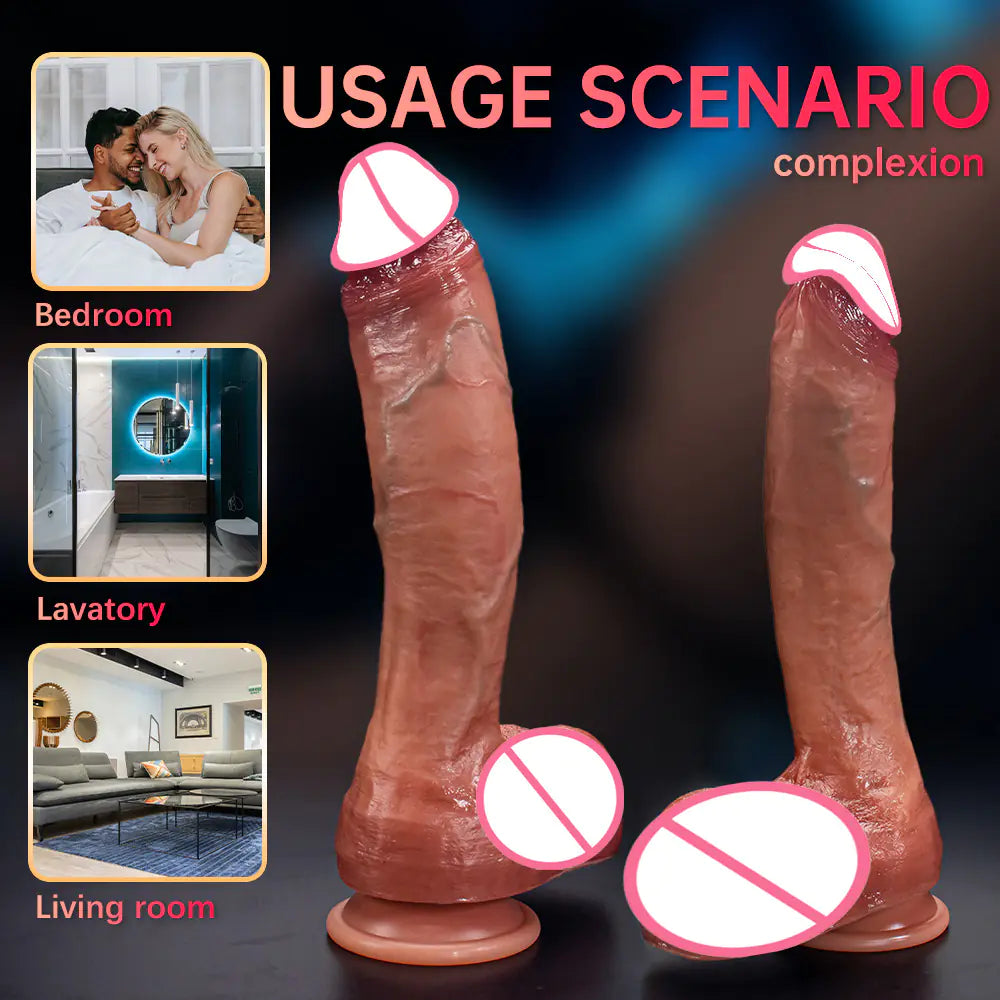 Realistic Adult Pleasure Toy for Women - Extra Long & Thick