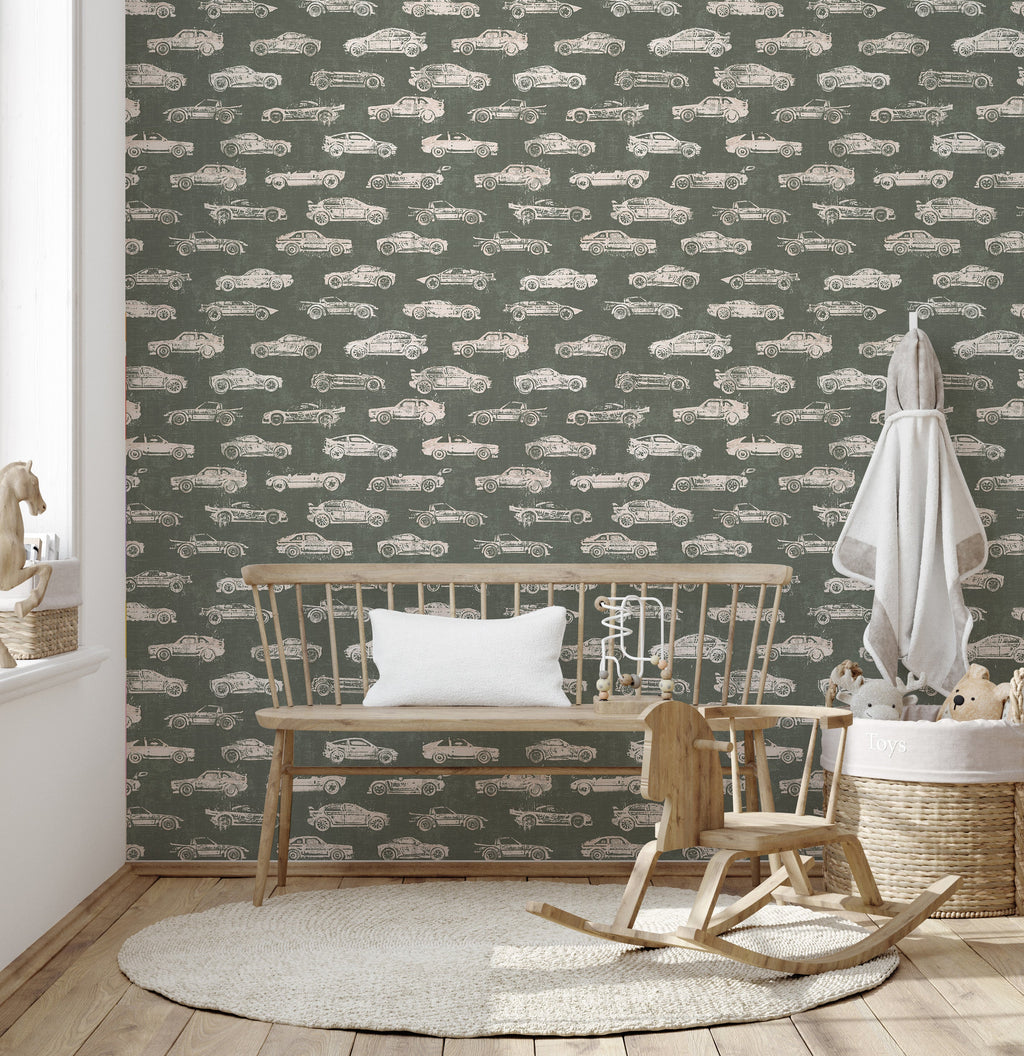 Derby Wallpaper by Rusky Rose by Amy