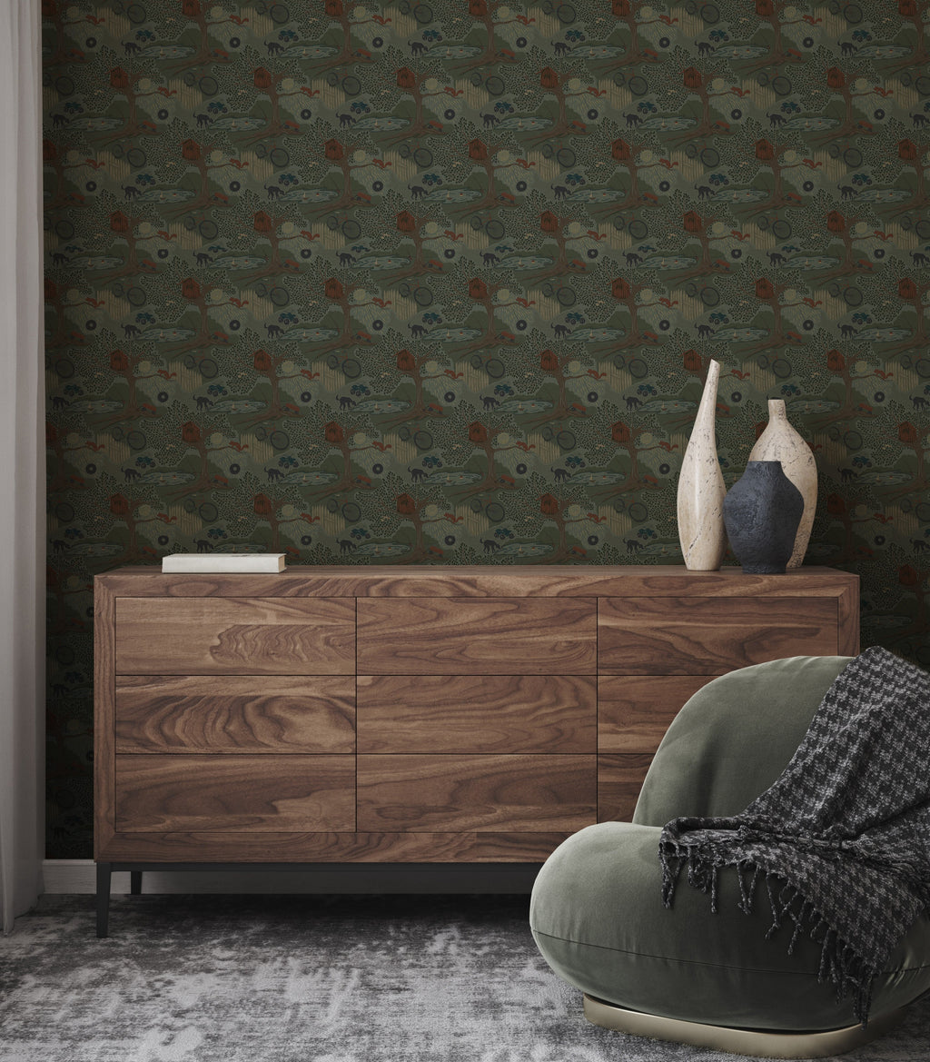 Kaleo Wallpaper by Karen and Marisa Designs