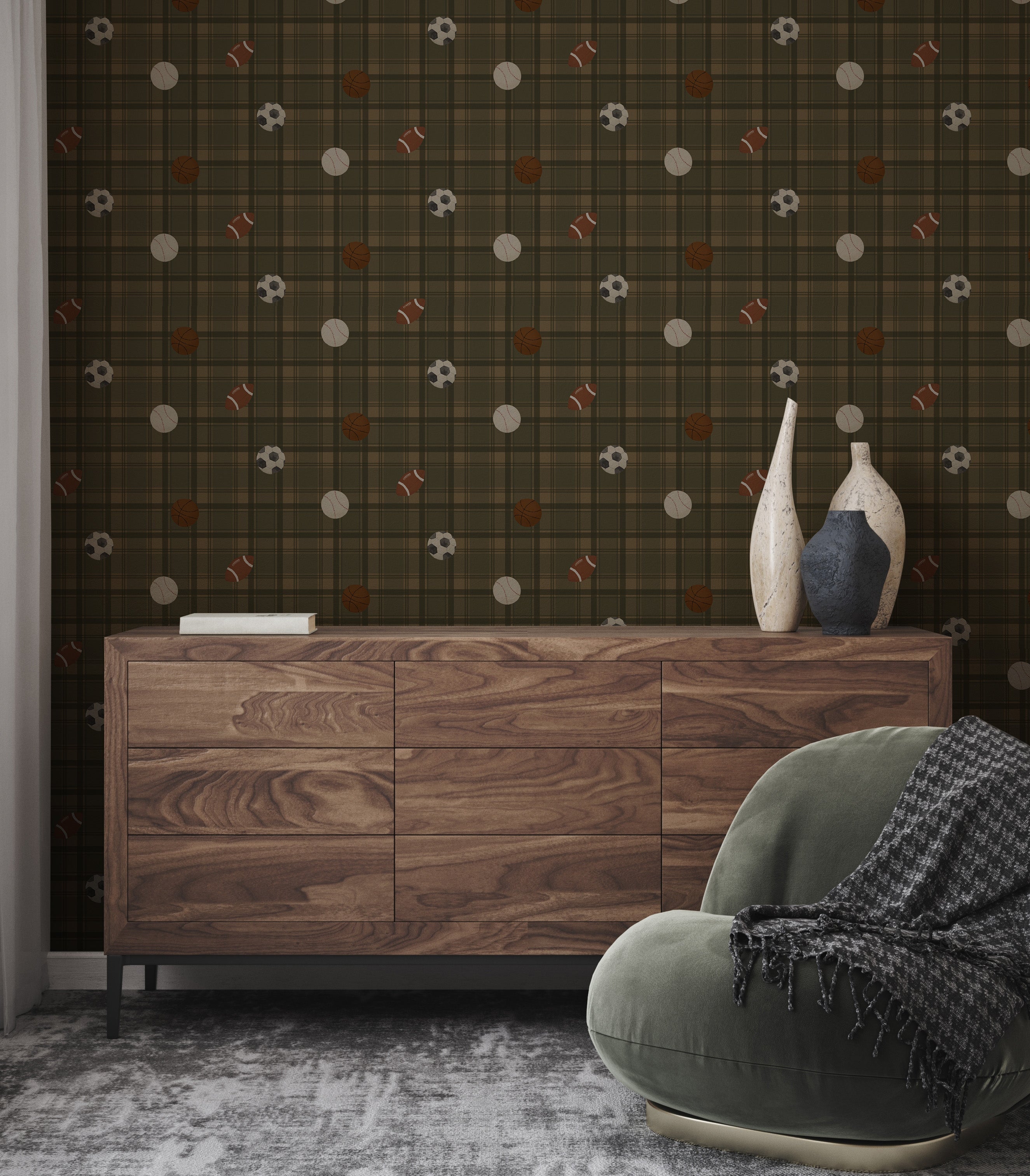 Callum Wallpaper by The Lil Dills Shop