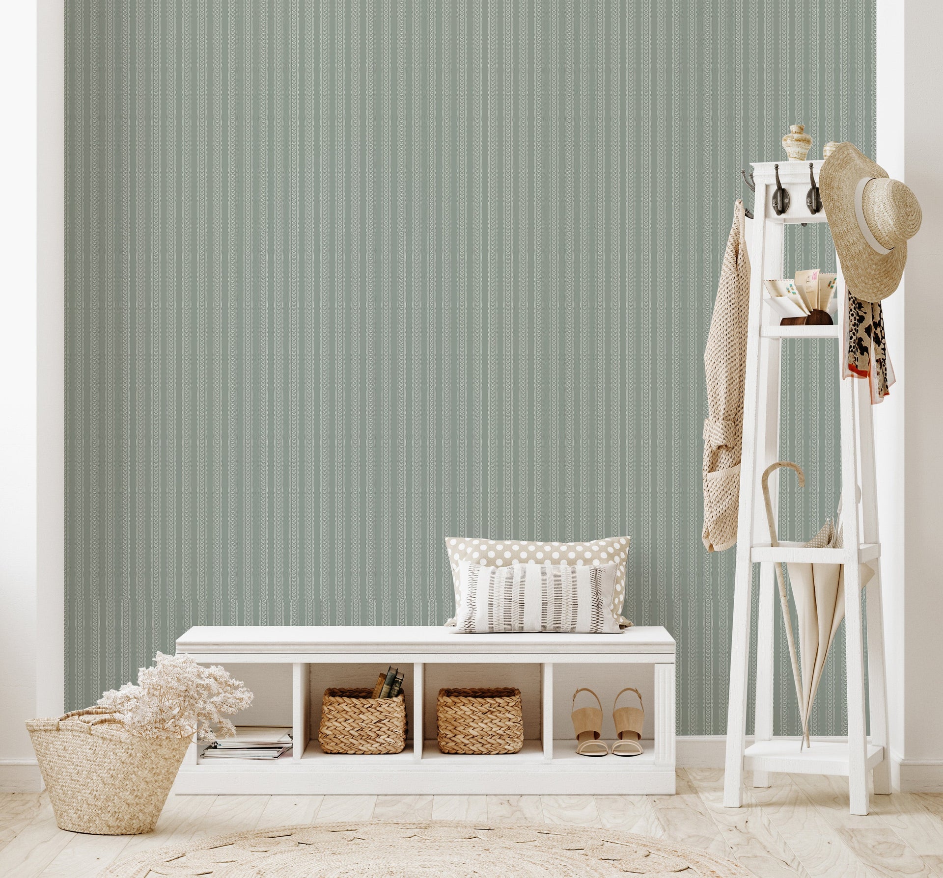 Elovie Removable Peel and Stick Wallpaper by Quirky Paisley Designs
