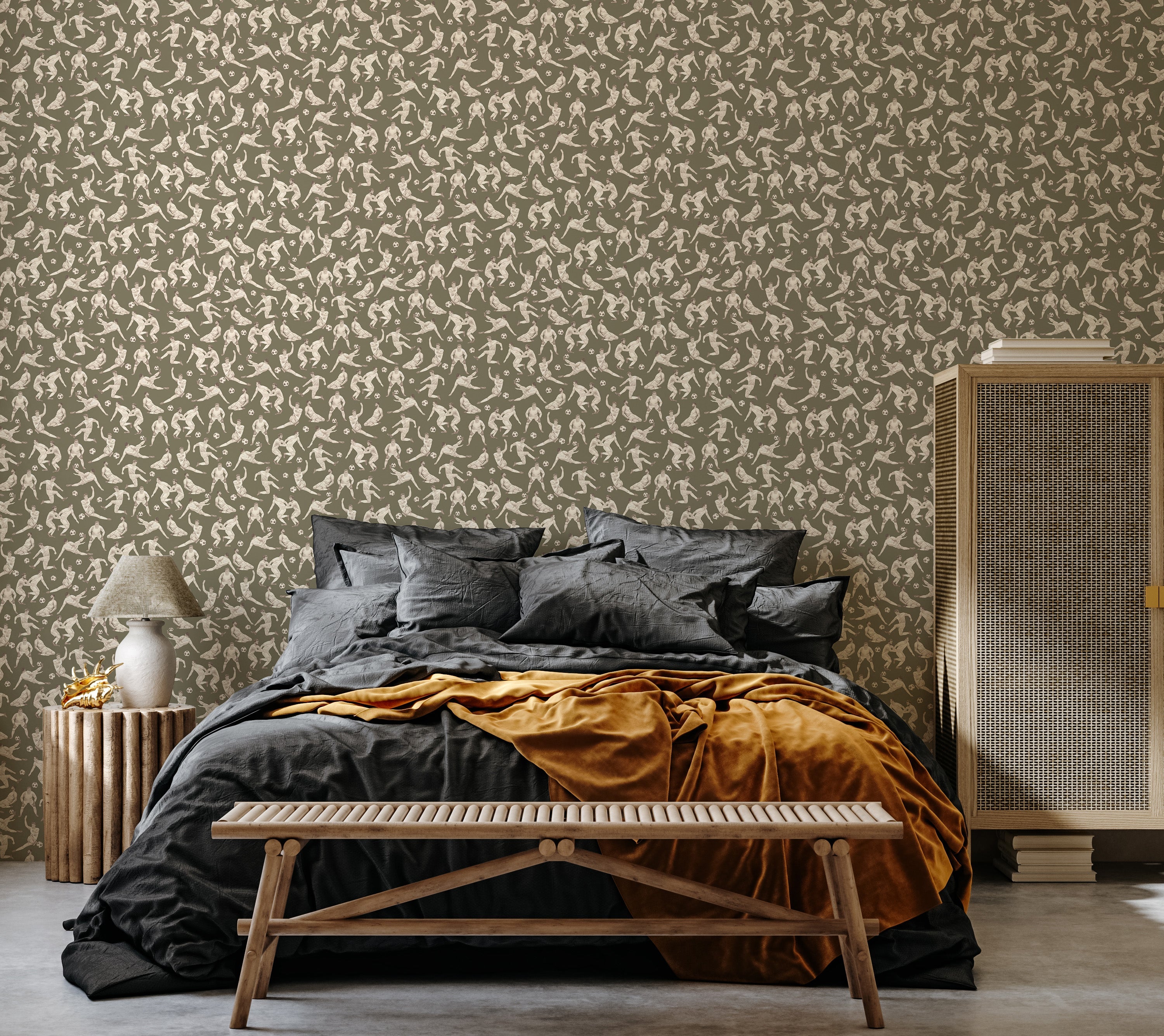 Colin Wallpaper by Hailey Kiefer Designs