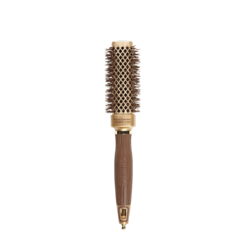 Nanothermic Ceramic + Ion Shaper Brush - Professional Hair Brush