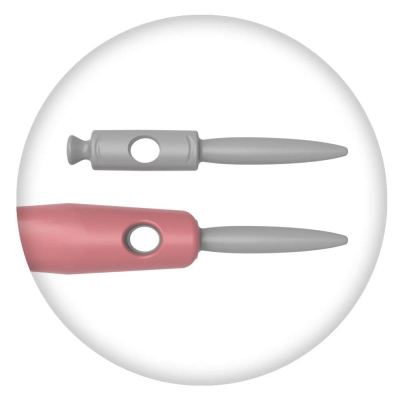Wide Bristle Hair Brush for Curly Hair - Pastel Detangling Tool