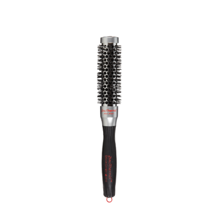 Olivia Garden Pro Thermal Brush with ergonomic handle and retractable sectioning pick