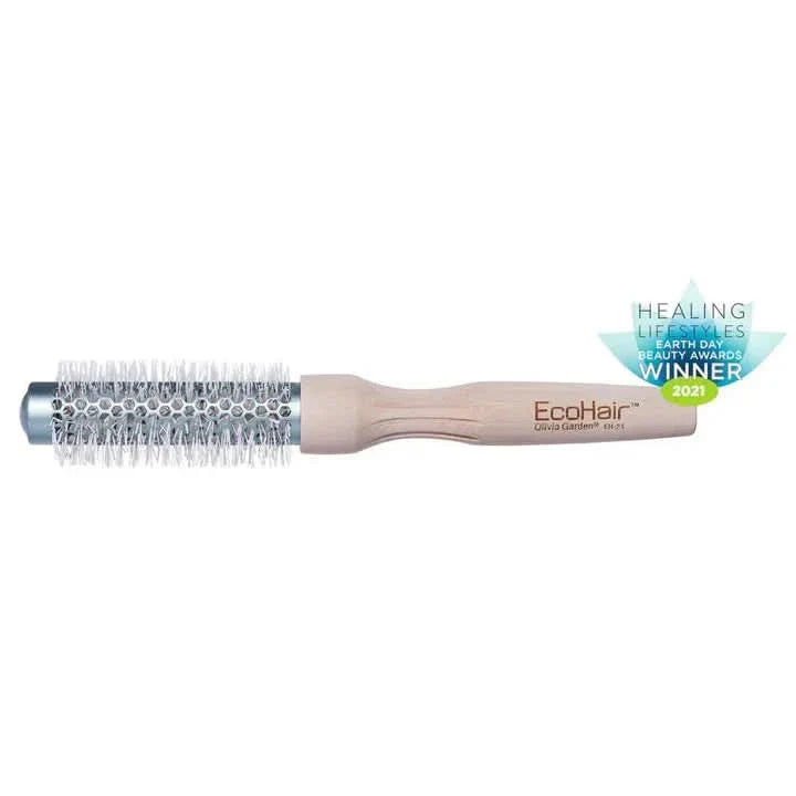 Olivia Garden EcoHair Thermal Round Bamboo Hair Brush 1 1/4 inch EH-34