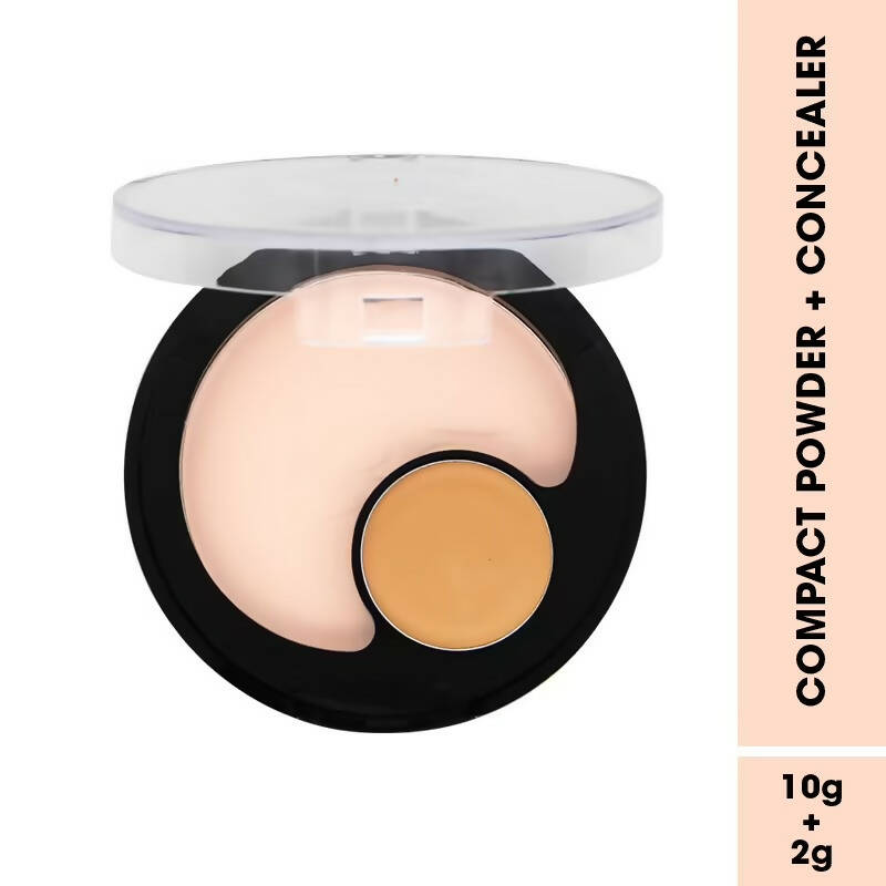 2-in-1 Compact Powder and Concealer Shade 03 for Flawless Finish