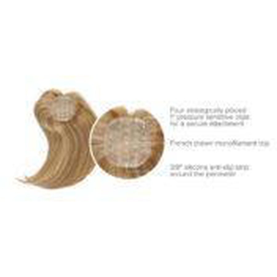 On The Go 10-Inch Volumizing Hair Top Piece for Fuller Coverage